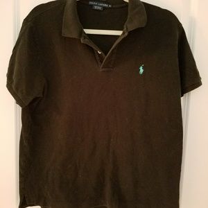 ladies black polo by Ralph Lauren